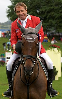 Markus Fuchs mit La Toya III beim CSIO Schweiz, St. Gallen, 2009