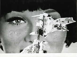 Manifesto strappato ("Ripped poster") – Venice, 1971