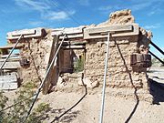 Different view of the Fort Tyson ruins.