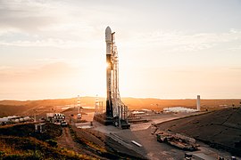 Falcon 9 at Vandenberg AFB for RADARSAT mission