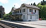 Bahnhof Sihlwald SZU mit Nebenbauten