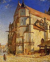 The Church in Morning Sun- 1893 - Kunstmuseum Winterthur, Switzerland