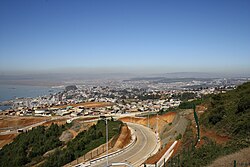 Pemandangan Talcahuano dari Michimalonco