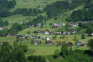 Blick von der L88 (Ludesch – Raggal)