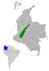 Mapa występowania