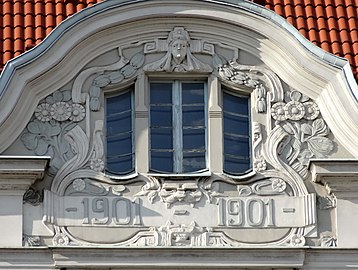 Detail of gable