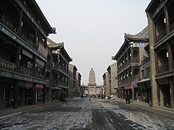 An ancient street in Chaoyang.