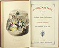 First page of 1843 first edition of A Christmas Carol by Charles Dickens