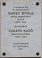 Kaesz Gyula, Petőfi tér 3–5.