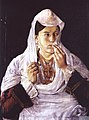 Motra Tone (Schwester Tona); Öl, 1883, Nationale Kunstgalerie Tirana