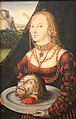 ifj. Cranach: Salomé Keresztelő Szent János fejével (1540 körül)