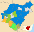 2011 results map