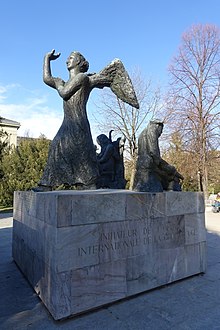 Monument Henry Dunant, Parc des Bastions in Genf.