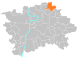 Lage von Praha-Čakovice