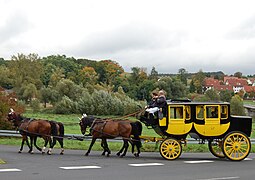 Postkutschenlinie Bad Kissingen–Bad Bocklet, 2010