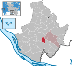 Vị trí của Prisdorf