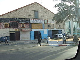 Straatscène in Rufisque, 2006