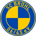 Wappen des deutschen Fußballvereins „SC Brühl 06/45”