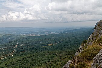 Aussicht nach Nordwest