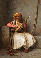 The Lute Player, 1858.