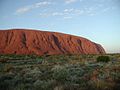 Uluru o świcie