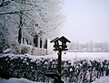 Vogelhuisje met vetbolletjes