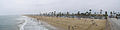 Panorama of the Balboa Pier.