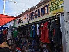 Haitianischer Markt in Dajabón