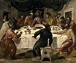 Ultima Cena (Abendmahl) von El Greco, ca. 1568