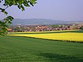 Gezicht op Groß Hegesdorf vanaf de noordoostelijke uitlopers van de Bückeberg