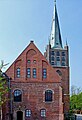 Große Kirche in Emden – hier taufte Melchior Hofmann.