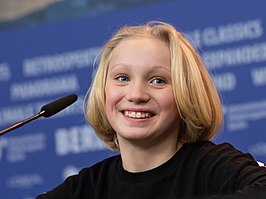 Helena Zengel tijdens Berlin Film Festival 2019