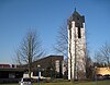 Außenansicht der Kirche Herz Jesu in Hennen