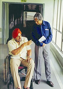 Ahluwalia with Dr APJ Abdul Kalam