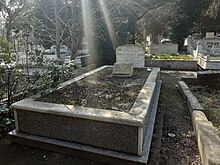 Mehmet Sabri Toprak'ın Zincirlikuyu Mezarlığı'nda bulunan kabri, İstanbul