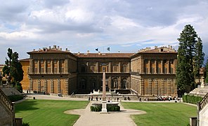 Gartenfassade des Palazzo Pitti