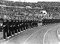 Sovyetler Birliği bayan ve erkek takımları açılış seremonisinde
