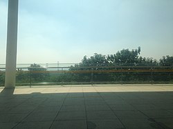 View from Gaoyi West railway station