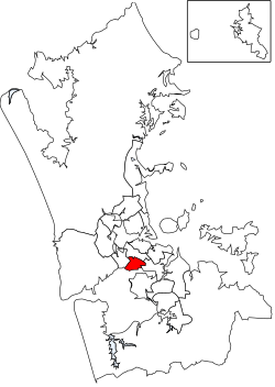 Puketāpapa Local Board area in Auckland