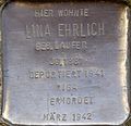 Stolperstein für Lina Ehrlich (Siebengebirgsallee 102)