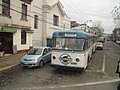 Der ehemalige Zürcher Wagen 105, hier 2005 in Valparaíso