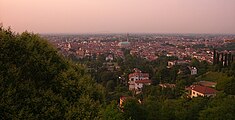 Vicenza, bekannt für die Villen von Palladio
