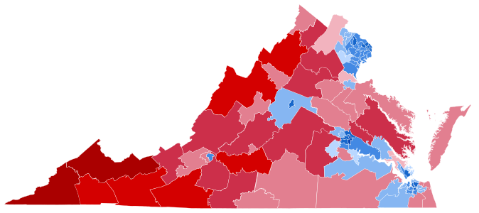 State House of Delegates district results