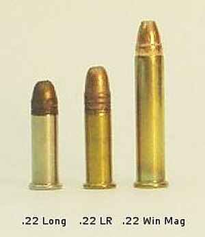 .22 Long, .22 LR, .22 Winchester Magnum