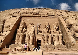 Great Temple of Abu Simbel, Egypt, unknown architect, c.1264 BC[38]