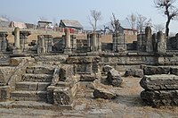 Platform and pillars