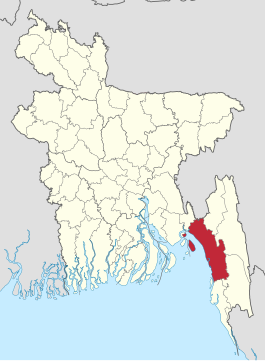 Distrikt Chittagong in Bangladesch