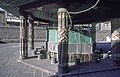 The ablutions fountain or shadirvan in front of the mosque