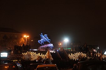 Bohdan Khmelnytskyi monument