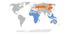 Mapa występowania